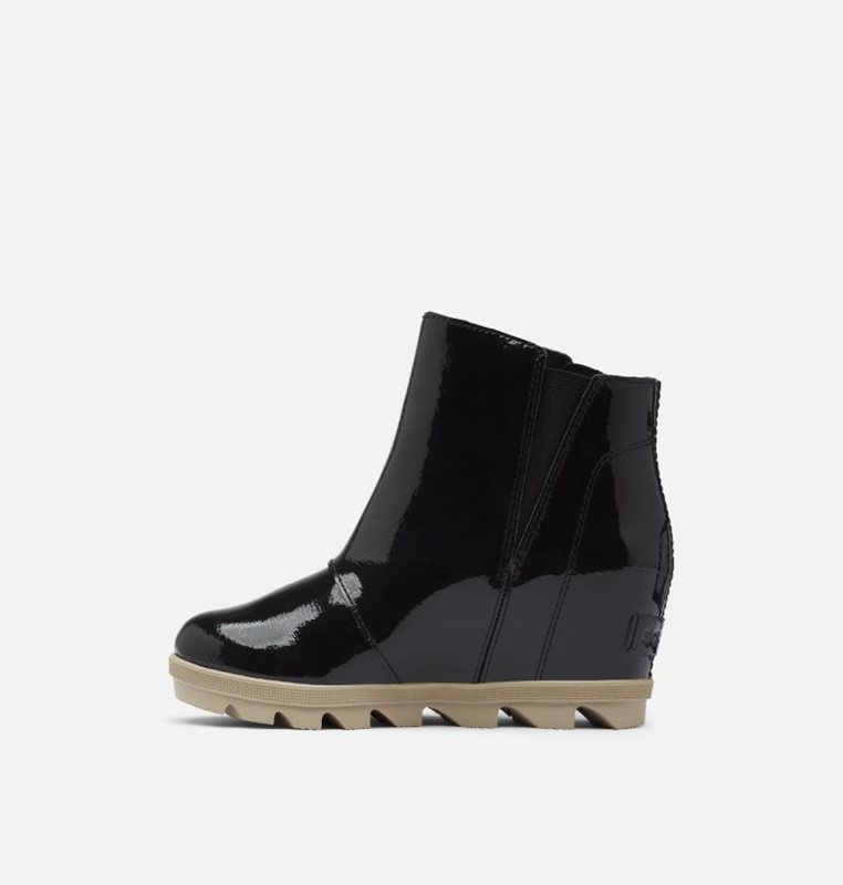 Sorel Barn Wedges Svarta - Youth Joan Of Arctic™ Ii Zip Bootie - IQA-936418